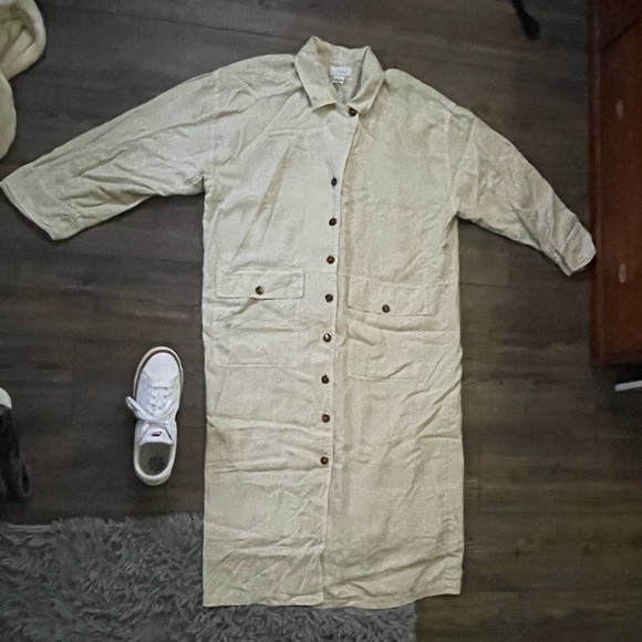 Beige Trench Coat / Jacket - Picture 2 of 7